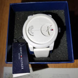 Tommy Hilfiger Denim White Dial White Rubber Strap Watch for Men - 1791558 Buy Now By Tommy Hilfiger