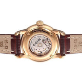 Mido Baroncelli III Automatic White Dial Brown Leather Strap Watch For Women - M7600.3.26.8 Buy Now By Mido