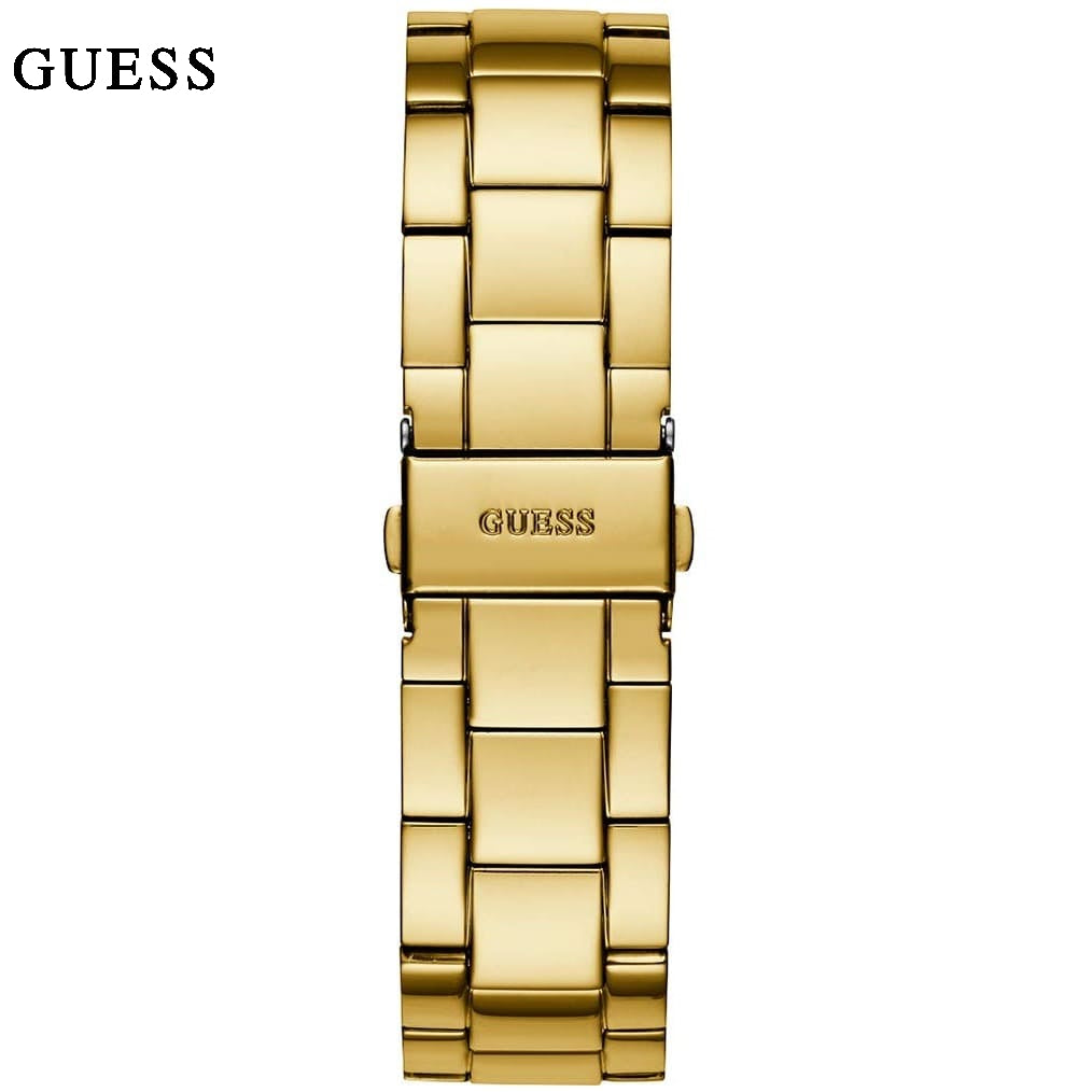Guess G-Twist Gold Dial Gold Steel Strap Watch for Women - W1082L2 Buy Now By Guess
