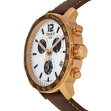 Tissot Quickster Chronograph Silver Dial Watch For Men - T095.417.36.037.01 Buy Now By Tissot