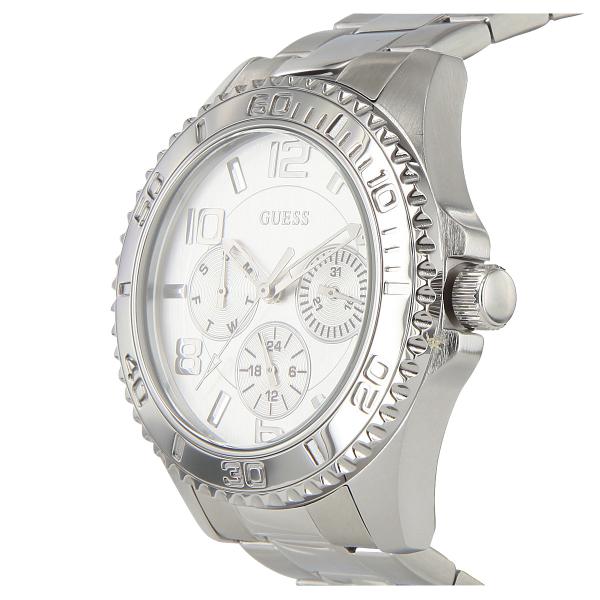 Guess BFF Multifunction Silver Dial Silver Steel Strap Watch for Women - W0231L1 Buy Now By Guess