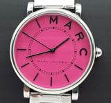 Marc Jacobs Roxy Pink Dial Silver Steel Strap Watch for Women - MJ3524 Buy Now By Marc Jacobs