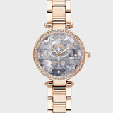 Coach Park Crystal Dial Rose Gold Steel Strap Watch for Women - 14503226 Buy Now By Coach