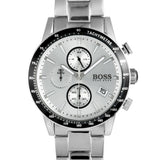 Hugo Boss Rafale Competitive Sport Silver Dial Silver Steel Strap Watch for Men - 1513511 Buy Now By Hugo Boss