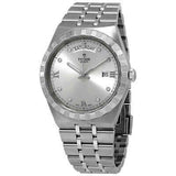 Tudor Royal Day Date Diamonds Automatic Silver Dial Silver Steel Strap Watch for Men - M28600-0002 Buy Now By Tudor