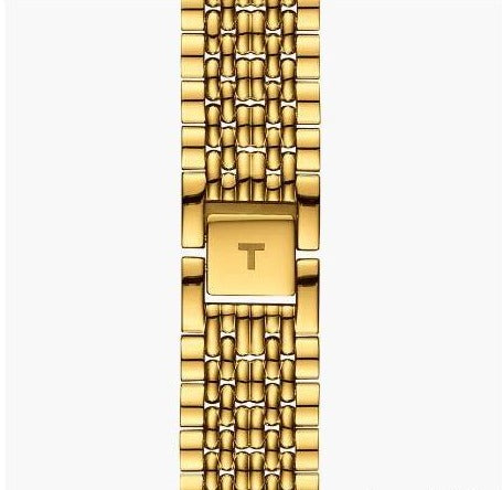 Tissot T Classic Everytime Medium Gold Dial Gold Mesh Bracelet Watch For Men - T109.410.33.021.00 Buy Now By Tissot
