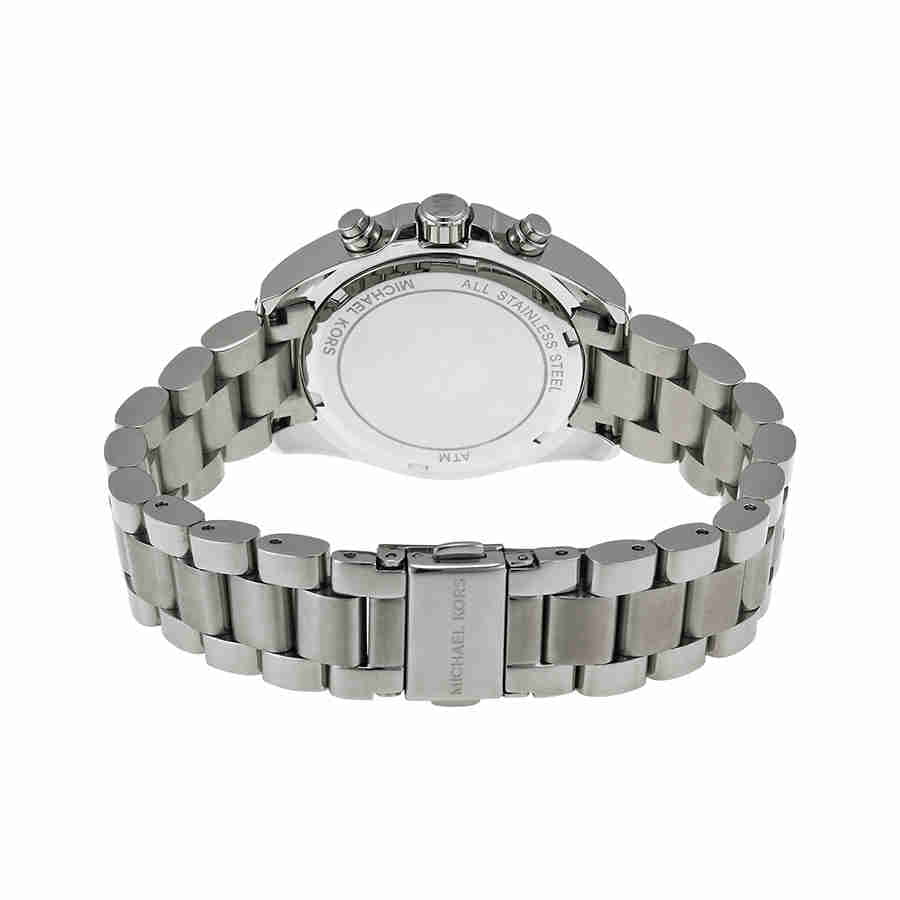 Michael Kors Bradshaw Chronograph Silver Dial Silver Steel Strap Watch for Women - MK6174 Buy Now By Michael Kors
