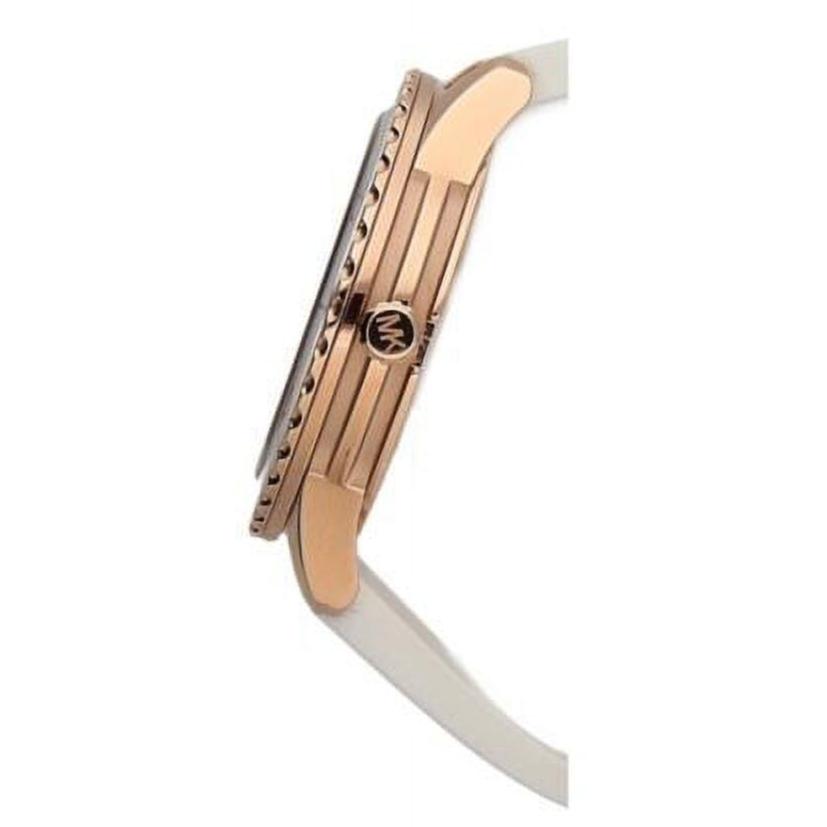 Michael Kors Runway Quartz White Dial White Rubber Strap Watch For Women - MK6853 Buy Now By Michael Kors