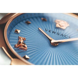 Versace Audrey Quartz Blue Dial Two Tone Steel Strap Watch for Women - VELR00619 Buy Now By Versace