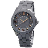 Marc Jacobs Pelly Grey Dial Grey Silicone Strap Watch for Women - MBM2537 Buy Now By Marc Jacobs