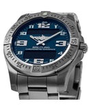 Breitling Aerospace Evo Blue Dial Silver Steel Strap Watch for Men - E79363101C1E1 Buy Now By Breitling