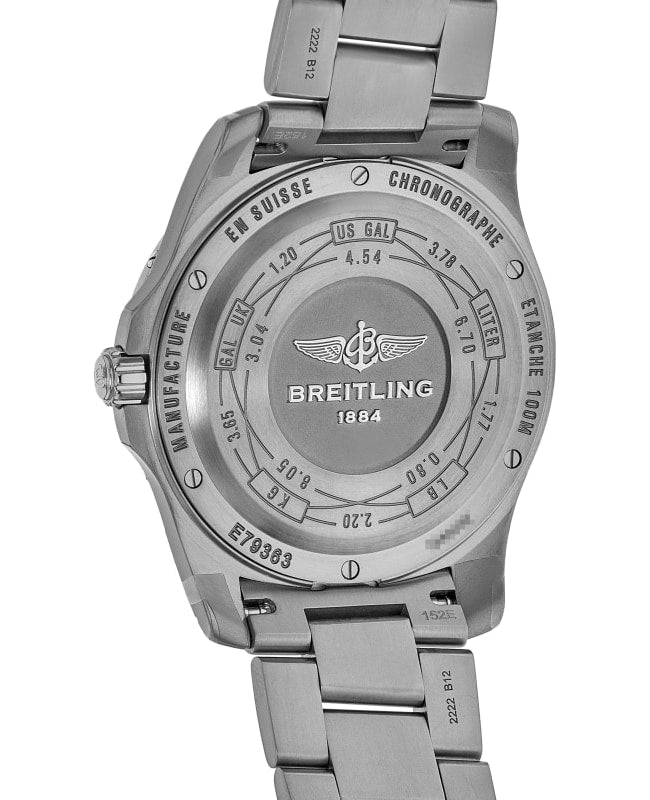 Breitling Aerospace Evo Blue Dial Silver Steel Strap Watch for Men - E79363101C1E1 Buy Now By Breitling