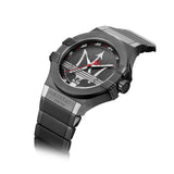 Maserati Potenza 42mm Black Analog Dial Black Strap Watch For Men - R8853108003 Buy Now By Maserati
