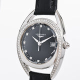 Longines Equestrian Arche Quartz Diamond Black Dial Watch for Women - L6.136.0.57.0 Buy Now By Longines