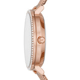 Michael Kors Mini Jayne Crystals Rose Gold Dial Rose Gold Mesh Strap Watch for Women - MK7122 Buy Now By Michael Kors