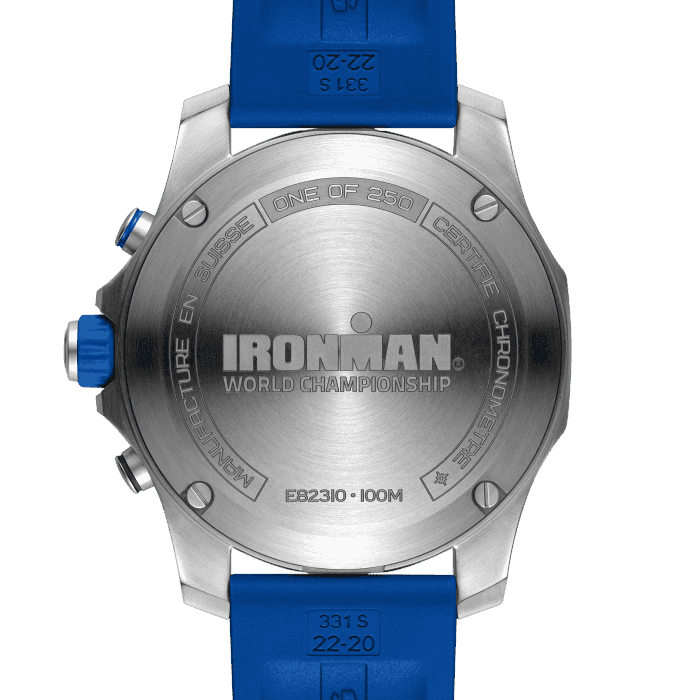 Breitling Endurance Pro Ironman World Championship Grey Dial Blue Rubber Strap Watch for Men - E823103A1M1S1 Buy Now By Breitling