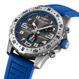 Breitling Endurance Pro Ironman World Championship Grey Dial Blue Rubber Strap Watch for Men - E823103A1M1S1 Buy Now By Breitling
