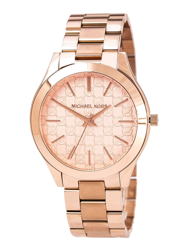 Michael Kors Runway Rose Gold Dial Rose Gold Steel Strap Watch for Women - MK3336 Buy Now By Michael Kors