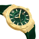 Salvatore Ferragamo F-80 Classic Green Dial Green Rubber Strap Watch for Men - SFHY02022 Buy Now By Salvatore Ferragamo