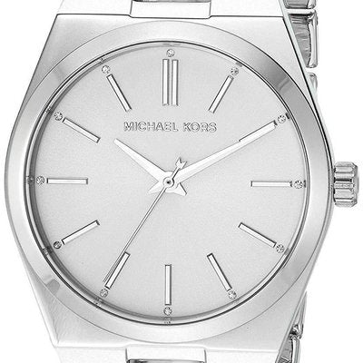 Michael Kors Channing Quartz White Dial Two Tone Steel Strap Watch For Women - MK6649 Buy Now By Michael Kors