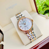 Tissot Chemin Des Tourelles Powermatic 80 Helvetic Price Lady Silver Dial Two Tone Steel Strap Watch For Women - T099.207.22.118.01 Buy Now By Tissot