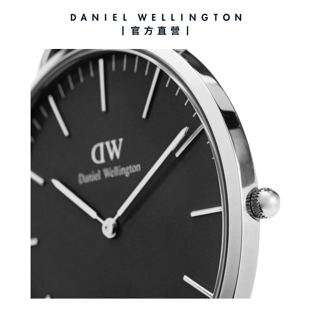 Daniel Wellington Classic Cornwall Black Dial Black Nylon Strap Watch For Women - DW00100149 Buy Now By Daniel Wellington