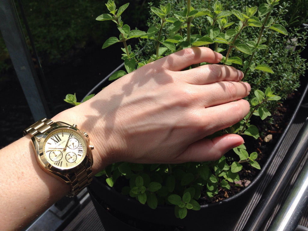 Michael Kors Bradshaw Gold Dial Gold Steel Strap Watch for Women - MK5798 Buy Now By Michael Kors