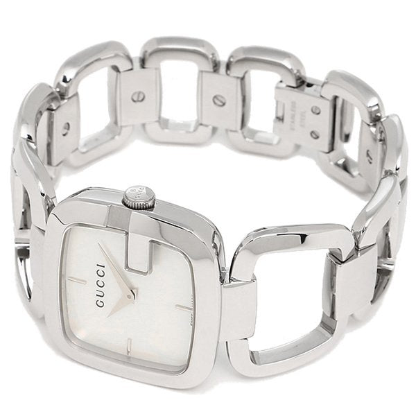Gucci G-Class Mother of Pearl Dial Silver Steel Strap Watch For Women - YA125404 Buy Now By Gucci