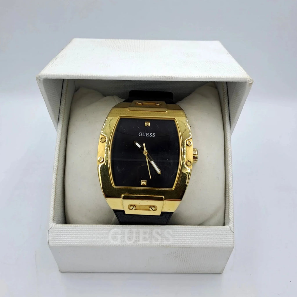 Guess Phoenix Black Dial Black Rubber Strap Watch for Men - GW0386G3 Buy Now By Guess