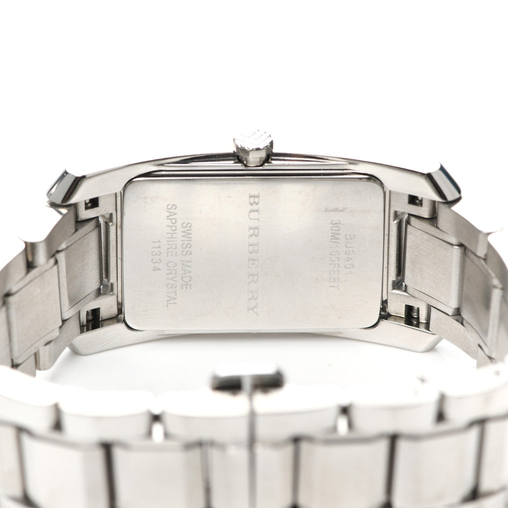 Burberry Heritage Black Dial Silver Steel Strap Watch For Women - BU9401 Buy Now By Burberry