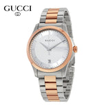 Gucci G Timeless Silver Dial Two Tone Steel Strap Watch For Women - YA126564 Buy Now By Gucci