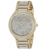 Michael Kors Kerry Crystals Gold Dial Gold Steel Strap Watch For Women - MK3360 Buy Now By Michael Kors