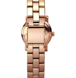 Marc Jacobs Mini Amy White Dial Rose Gold Steel Strap Watch for Women - MBM3078 Buy Now By Marc Jacobs