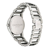 Calvin Klein Stately Silver Dial Silver Steel Strap Watch for Women - K3G2312W Buy Now By Calvin Klein