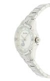 Bulova Crystal Silver Dial Silver Steel Strap Watch for Women - 96L226 Buy Now By Bulova