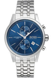 Hugo Boss Jet Blue Dial Silver Steel Strap Watch for Men - 1513384 Buy Now By Hugo Boss
