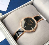 Calvin Klein Seduce Black Dial Two Tone Steel Strap Watch for Women - K4E2NX1S Buy Now By Calvin Klein