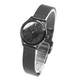 Calvin Klein Minimal Black Dial Black Mesh Bracelet Watch for Women - K3M234B1 Buy Now By Calvin Klein