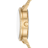 Michael Kors Quartz Crystals Gold Dial Gold Mesh Strap Watch for Women - MKO1011 Buy Now By Michael Kors