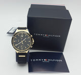 Tommy Hilfiger Eve Chronograph Quartz Black Dial Black Silicone Strap Watch For Women - 1782282 Buy Now By Tommy Hilfiger