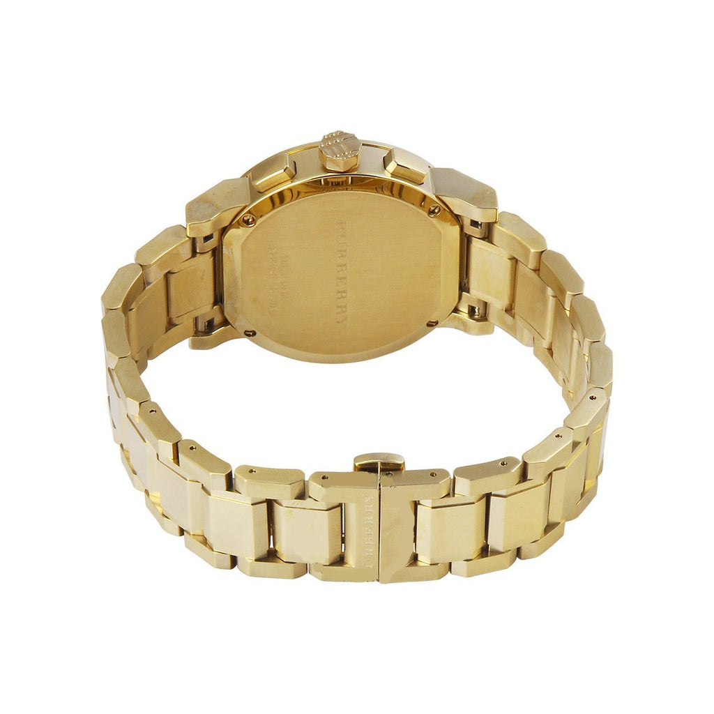Burberry The City Gold Dial Gold Steel Strap Watch for Women - BU9753 Buy Now By Burberry