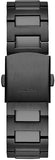 Guess Headliner Multifunction Black Dial Black Steel Strap Watch For Men - GW0572G3 Buy Now By Guess