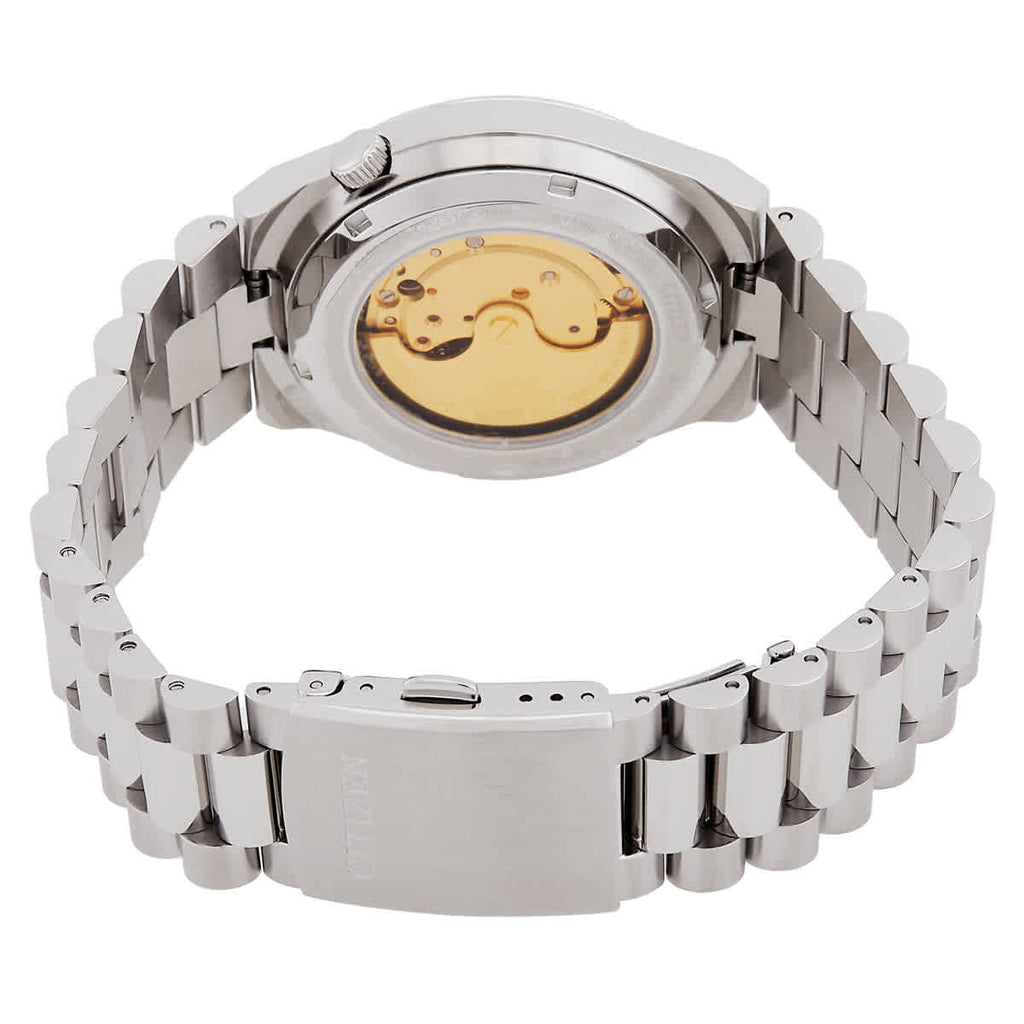 Citizen Tsuyosa Automatic Black Dial Silver Steel Strap Watch For Men - NJ0150-56E Buy Now By Citizen