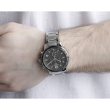 Tissot Quickster Chronograph Black Dial Silver Steel Strap Watch For Men - T095.417.11.067.00 Buy Now By Tissot