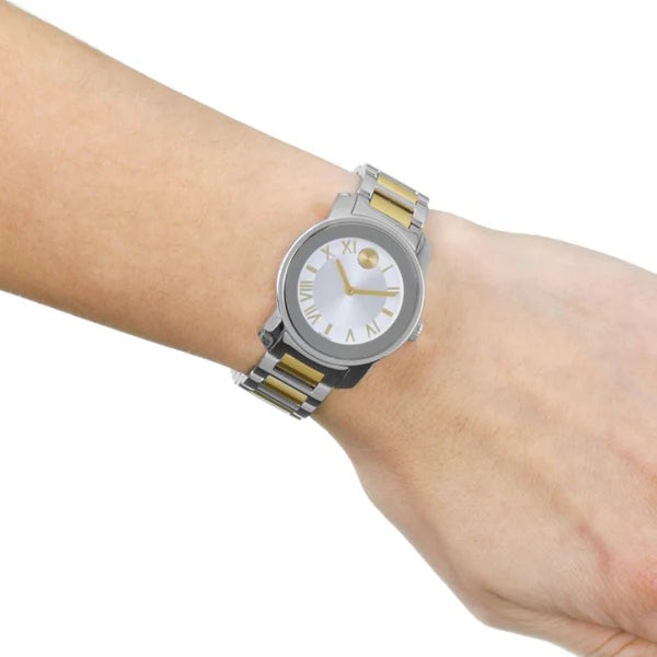 Movado Bold Silver Dial Silver Steel Strap Watch for Women - 3600244 Buy Now By Movado