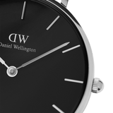 Daniel Wellington Classic Petite Bondi Black Dial White Leather Strap Watch For Women - DW00100284 Buy Now By Daniel Wellington