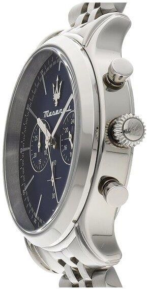 Maserati Epoca Chronograph Blue Dial Silver Steel Strap Watch For Men - R8873618024 Buy Now By Maserati
