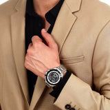 Maserati Traguardo Chronograph Black Dial Silver Steel Strap Watch For Men - R8873612059 Buy Now By Maserati