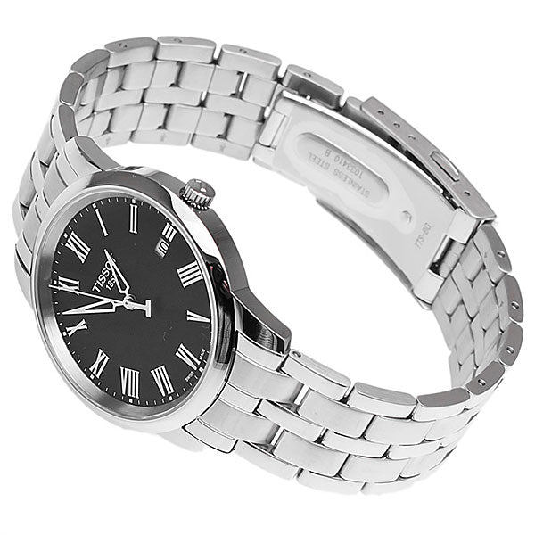 Tissot T Classic Dream Black Dial Silver Steel Strap Watch for Men - T033.410.11.053.01 Buy Now By Tissot