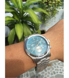 Michael Kors Runway Quartz Blue Dial Silver Steel Strap Watch For Women - MK5953 Buy Now By Michael Kors